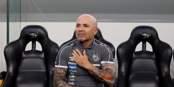 El presidente de Santos, duro con Jorge Sampaoli: \