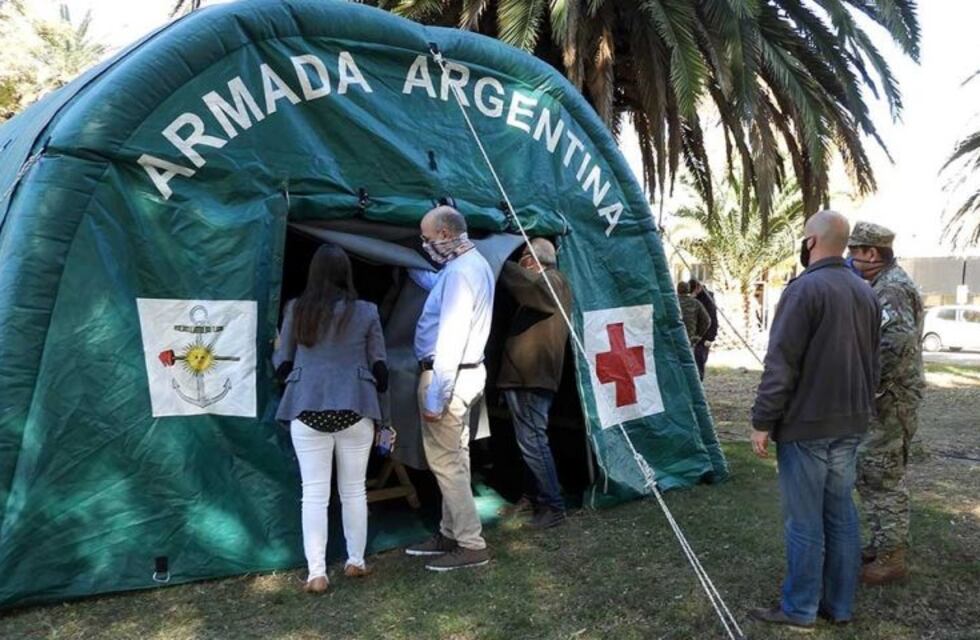 Coronavirus: Punta Alta prepara un área de recepción y clasificación de pacientes