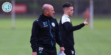 Dario Cavallo armar la formación para enfrentar al Calamar\u002E Uno de los que estará es el lateral Tomás Guidara\u002E