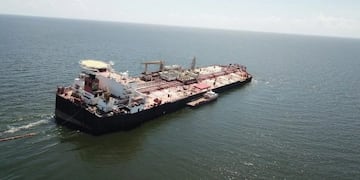 Alerta por el FSO Nabarima, de bandera venezolana\u002E (EFE)