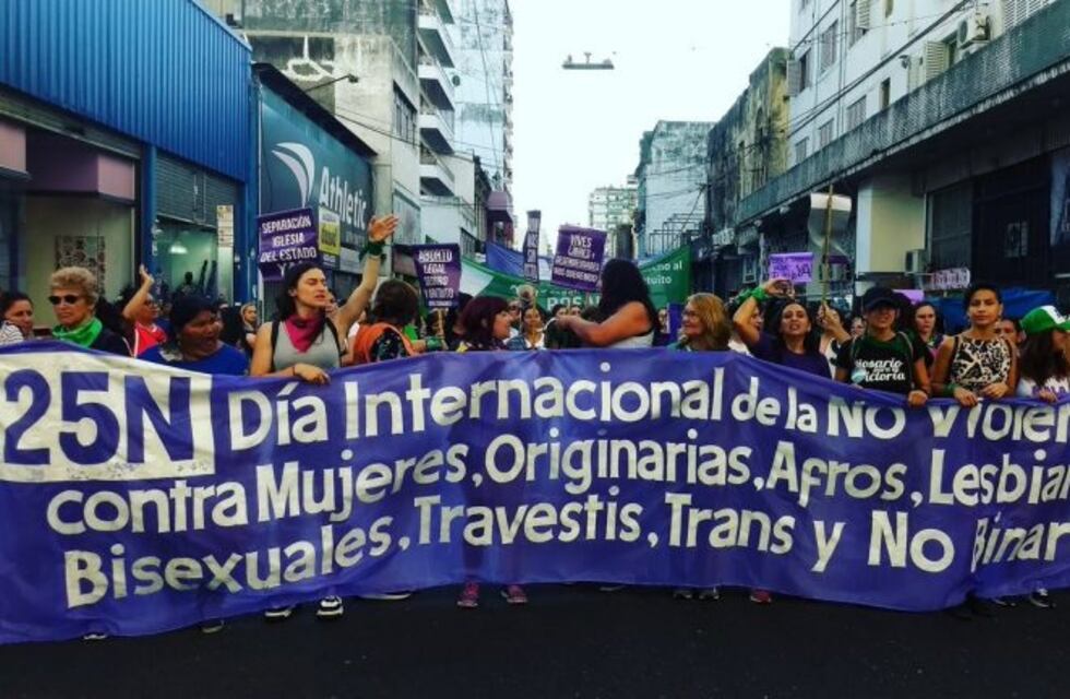 Rosario tuvo su marcha para decirle basta a la violencia contra las mujeres