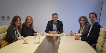 Alicia Kirchner se reunió con autoridades de ANSES
