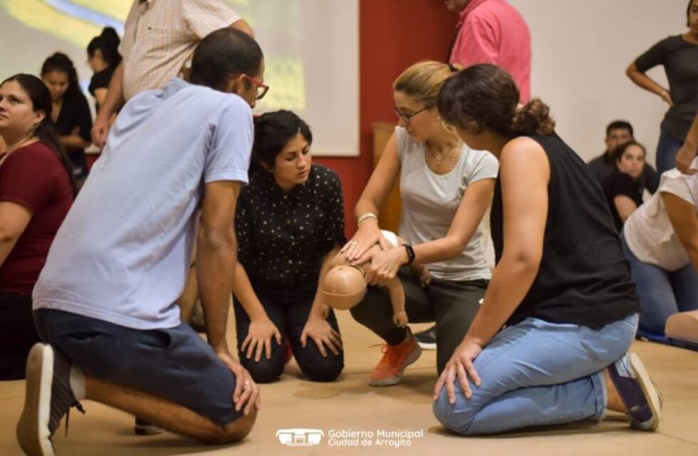 Arroyito: con éxito total se realizó una capacitación sobre RCP y Primeros Auxilios