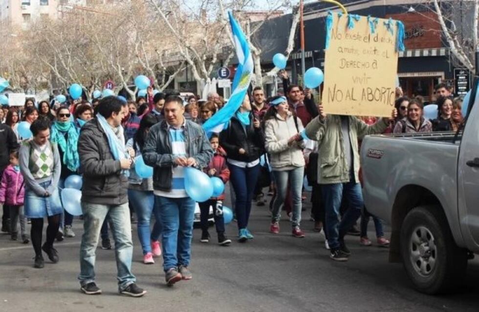 8A: la ola celeste se hizo sentir en San Rafael