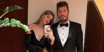 Guillermina Valdes y Marcelo Tinelli\u002E
