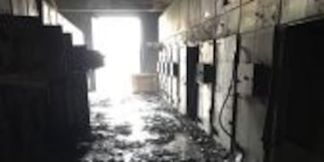 Los rayos de una tormenta destrozaron la estaciu00f3n transformadora de energu00eda en Esperanza, Santa Fe.