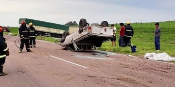 Choque múltiple cerca de Quemú Quemú (Infopico)