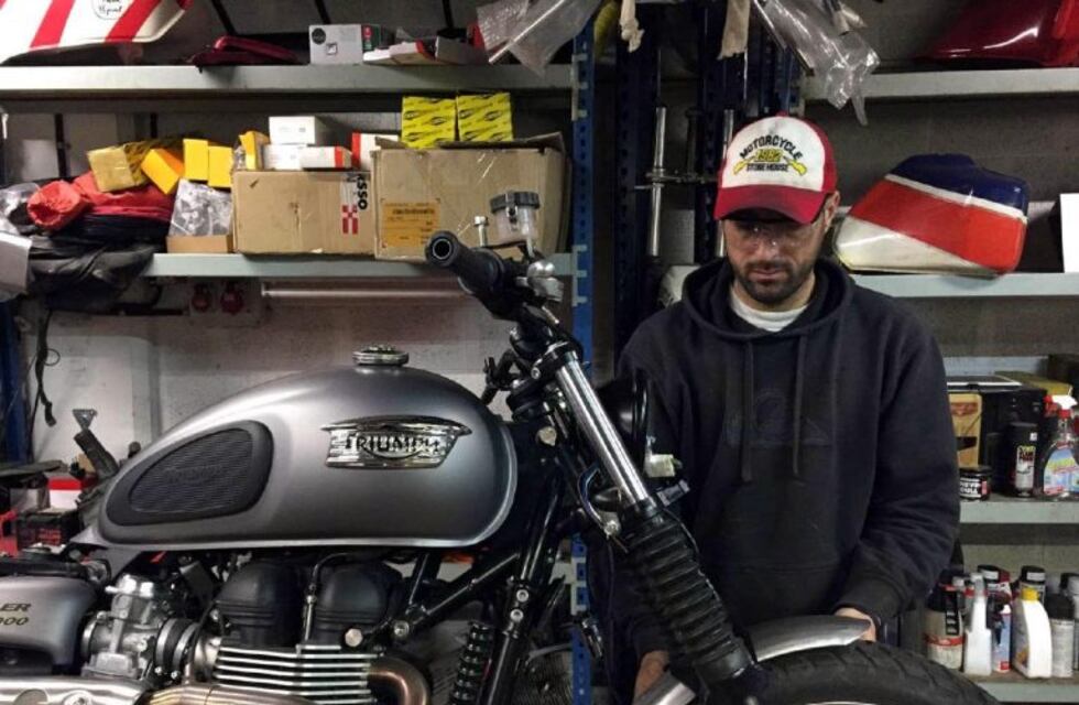 Mendocino transforma motos en obras de arte en España