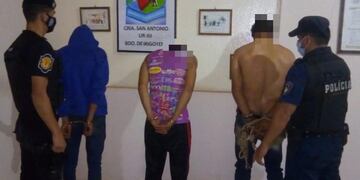 Entre los aprehendidos hay un menor de edad\u002E