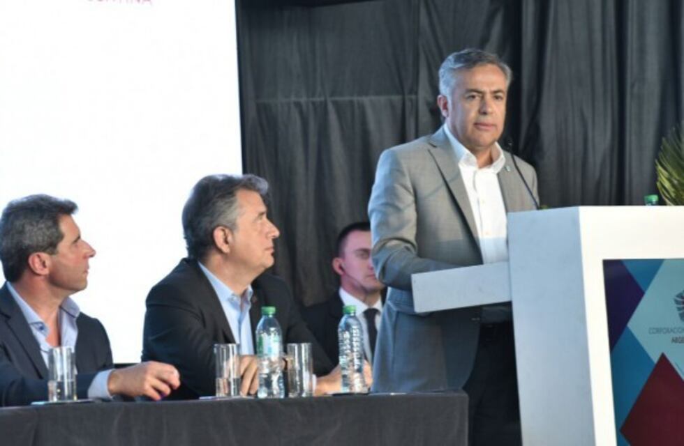 Cornejo: "Cuando se tocan los intereses de Mendoza todos tiramos para el mismo lado"