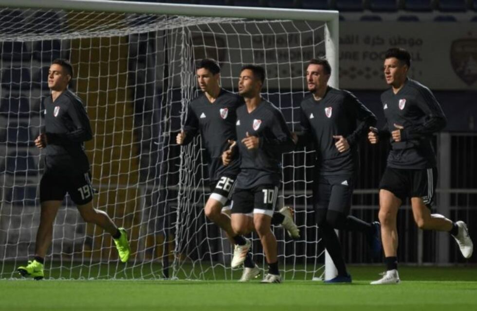 River realizó su primer entrenamiento en Emiratos Árabes
