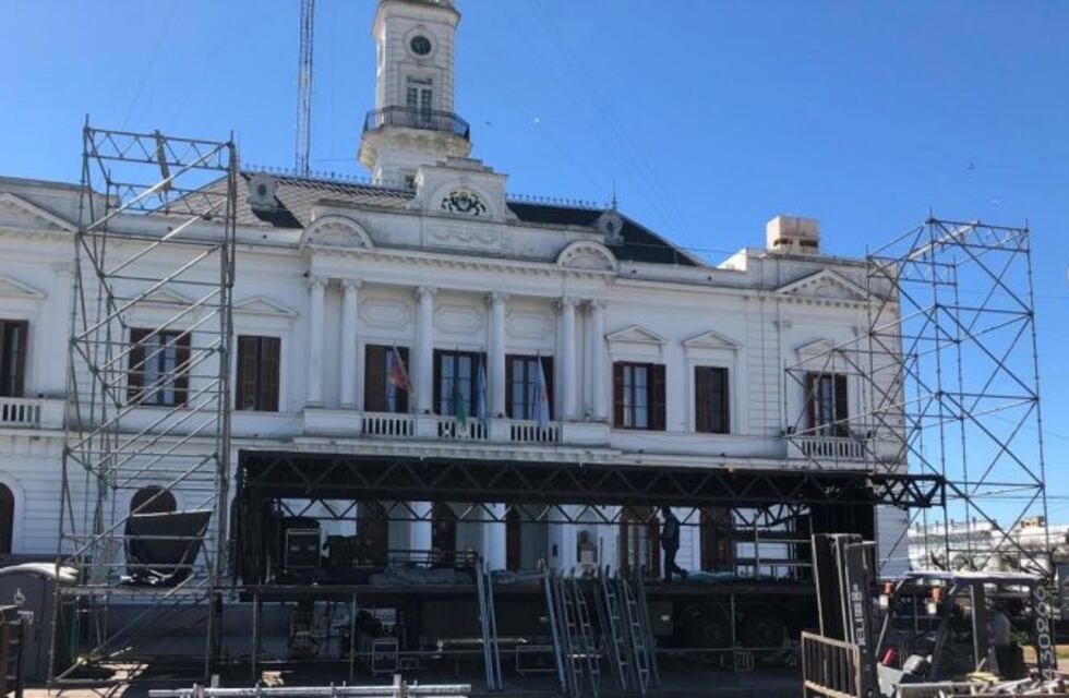 Así se prepara el centro de Azul para recibir al festival Acercarte