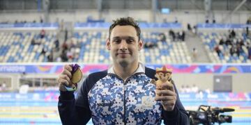 Fernando Carlomagno marcó un nuevo récord Parapanamericano y se clasificó a Tokio 2020\u002E (Twitter)