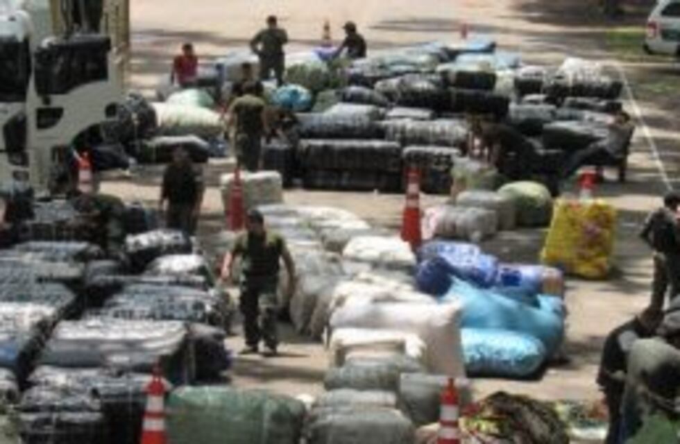 Gendarmería secuestró dos camiones con $20 millones en mercadería trucha