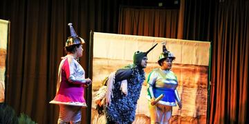 Se presentó en Río Grande la obra de teatro ambiental \