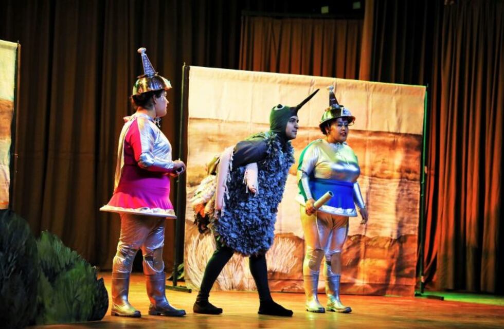 Se presentó en Río Grande la obra de teatro ambiental "Odisea por sobrevivir"