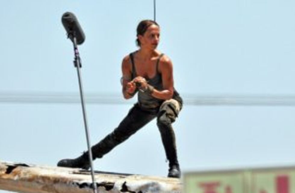 Se filtraron imágenes del rodaje de Tomb Raider, con Alicia Vikander como protagonista