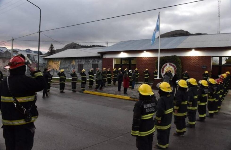 Los Bomberos de Esquel festejaron en su día
