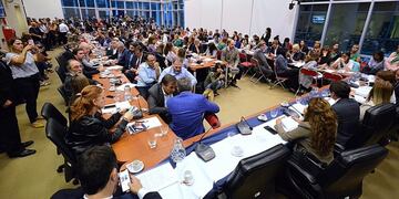 Comenzaron las exposiciones en contra de la legalización del aborto\u002E