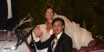 Pampita y Moritán, casados (Foto:Instagram)