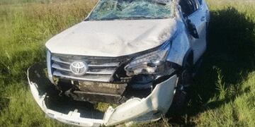 Accidente en Canals de los padres de Pablo Cismondi Arroyito