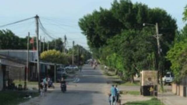 El joven herido fue asaltado en Las Flores.