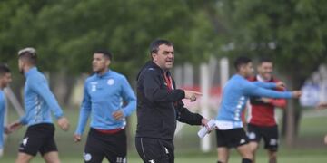 Osella en su primer entrenamiento\u002E