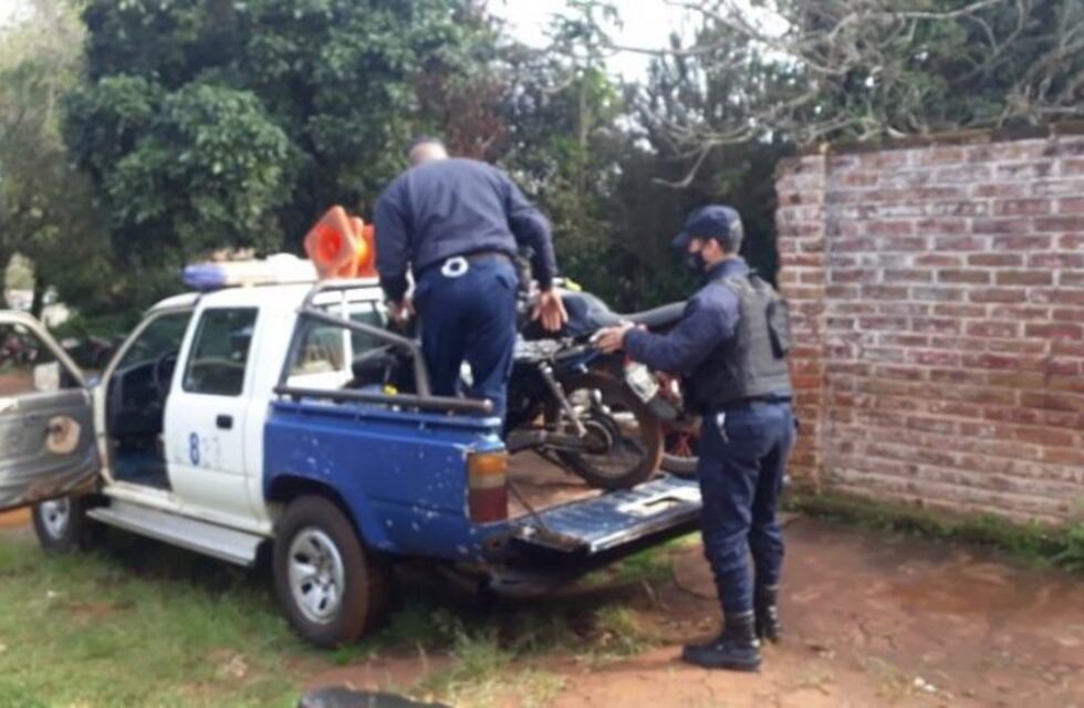 Motos retenidas y más de 25 actas de infracción en operativos policiales