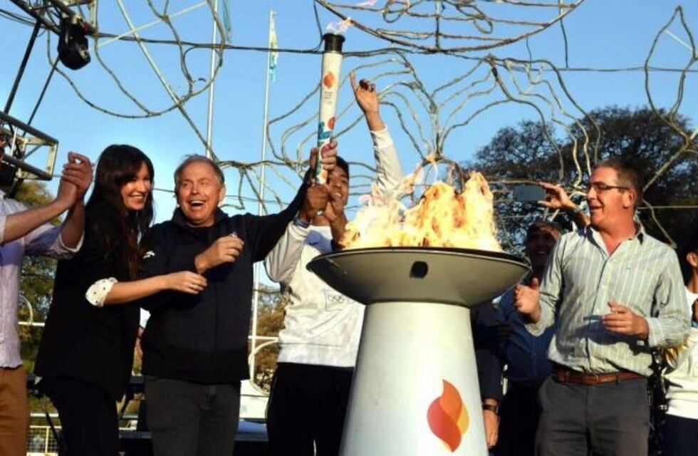 El fuego olímpico dijo presente en Mendoza