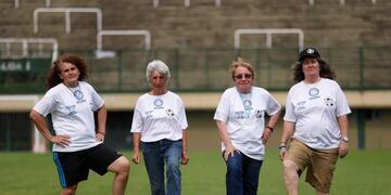 Elba Selva y las "pioneras" del fútbol femenino argentino