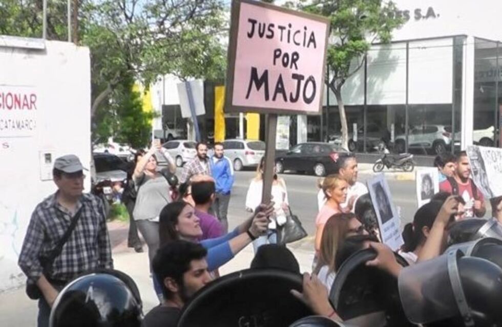 Se registraron incidentes en las afueras del Juzgado tras la audiencia de Saragusti