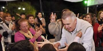 El peronismo continúa presentando candidatos en el interior de la provincia\u002E (Twitter @OsvaldoJaldo)