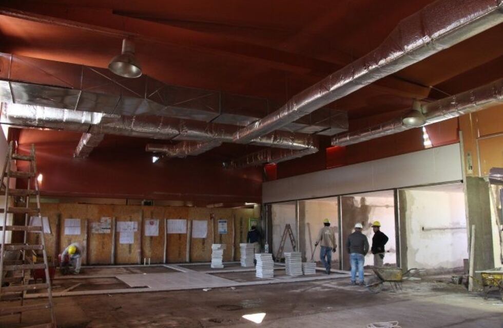 Así avanzan los trabajos de remodelación en la Terminal sanjuanina