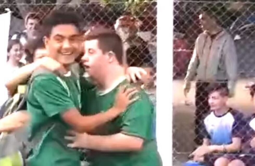 Golazo a la inclusión: el gran gesto de Barrio Parque con Lorenzo