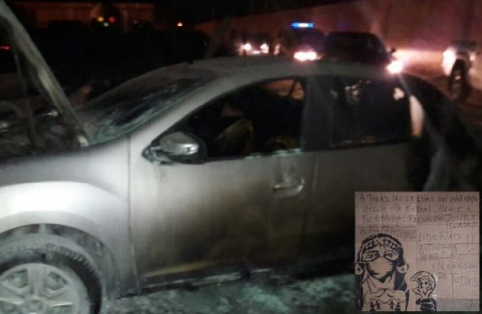 Sospechoso incendio en Valentina Sur, encontraron mensajes Mapuches