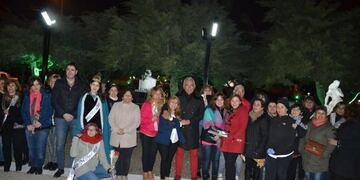 homenaje a las madres en Cañadon Seco