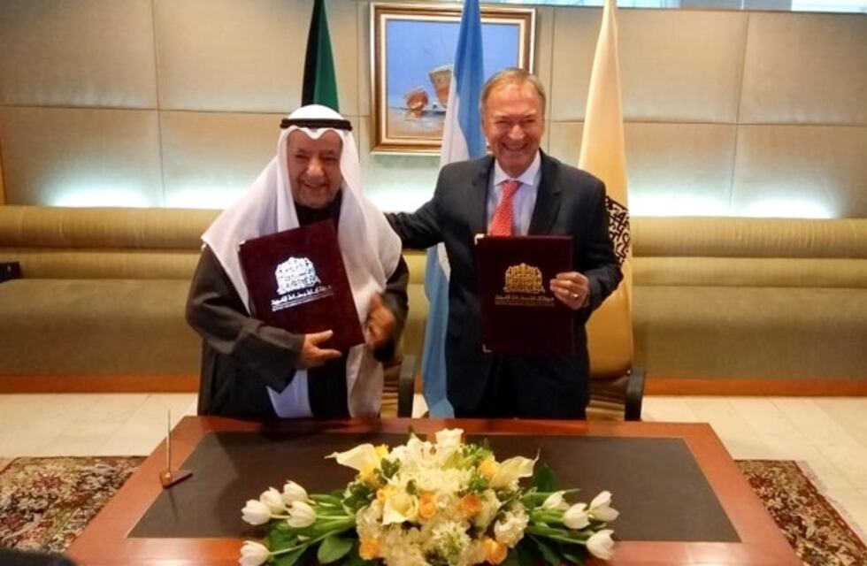 Acuerdo en Kuwait: se construirá acueducto en Sierras Chicas