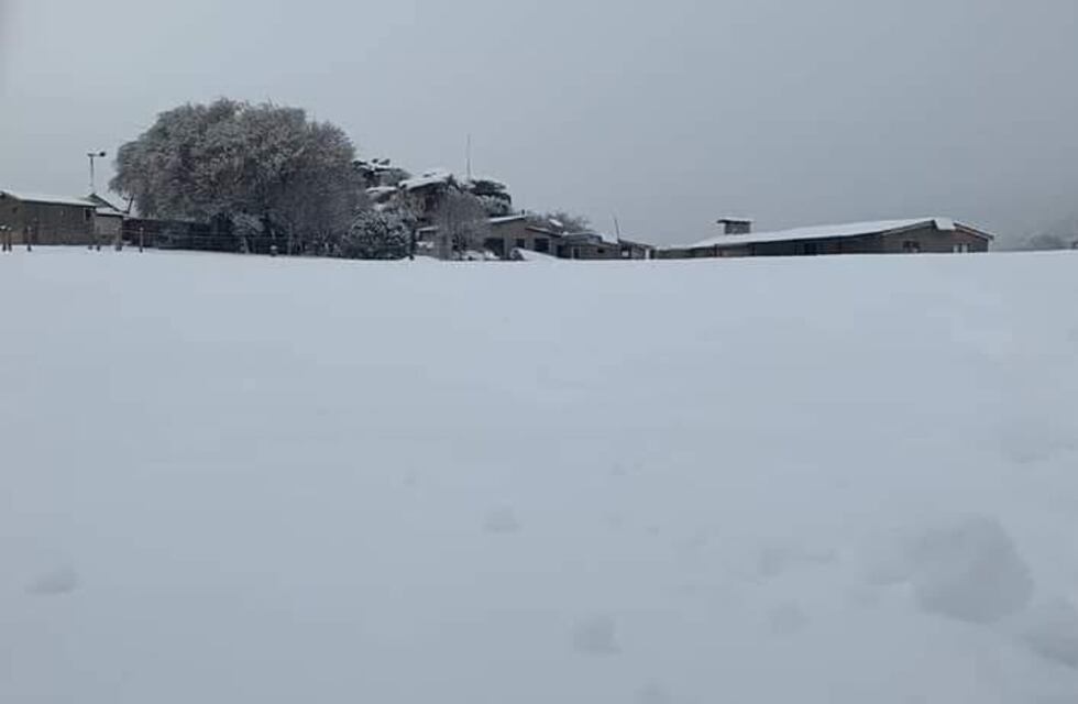 Nevó en el Champaquí