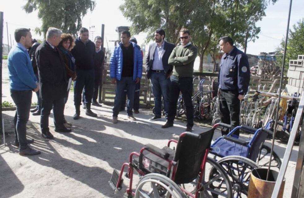 En el Penal N°1 refaccionan elementos para personas con discapacidad