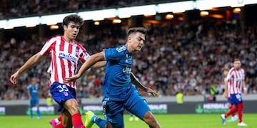 Dybala jugó un par de minutos en el partido entre la Juve y el Atlético del fin de semana\u002E