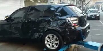 Apareció la mujer que chocó el auto de su marido: \