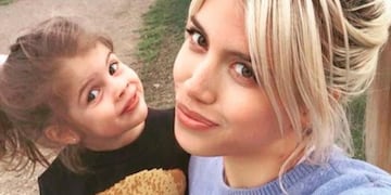 Wanda Nara compartió fotos de su hija Francesca como modelo