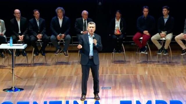 Mauricio Macri sobre docentes