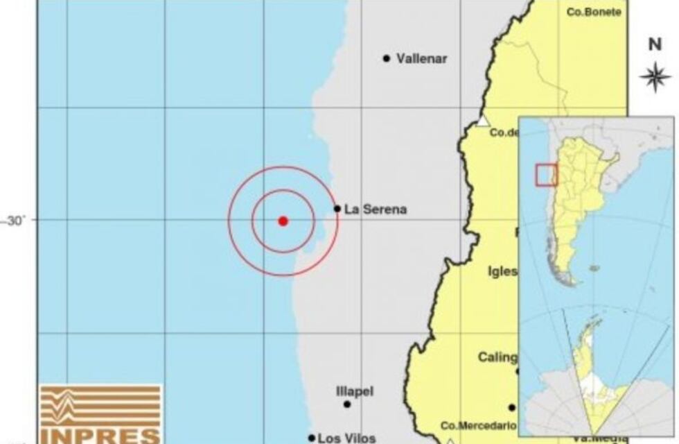 Sismo en Chile se percibió en La Rioja