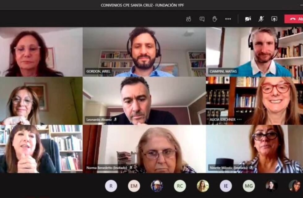 El Gobierno de Santa Cruz y la Fundación YPF acuerdan la realización de programas educativos