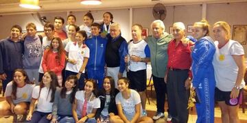 Recibimiento Lancha y Oroskovic