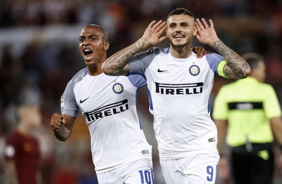Inter venció 3-1 a Roma con dos tantos de Mauro Icardi