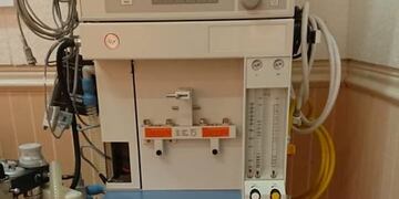 Puerto Deseado el hospital recibió nuevo equipo de anestesia