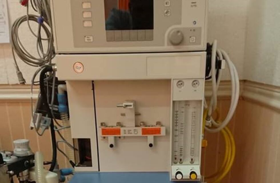 Puerto Deseado el hospital recibió nuevo equipo de anestesia