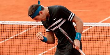 Juan Martín Del Potro tras el partido con el francés Mahut\u002E